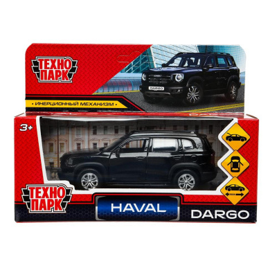 купить Машинка металлическая инерционная Технопарк HAVAL Dargo, 12 см, черная
