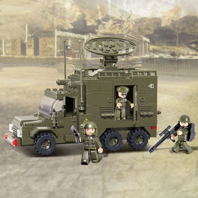 купить Sluban, Конструктор, серия - Передвижной радар РЛС (231 дет.), M38-B0300