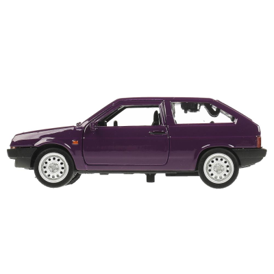 купить Машинка металлическая инерционная Технопарк LADA-2108 "СПУТНИК" 12 см,баклажан