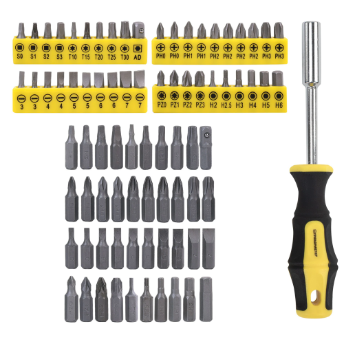 купить Набор инструментов для автомобиля,122 предмета, пластиковый кейс, ГРАНДМАСТЕР