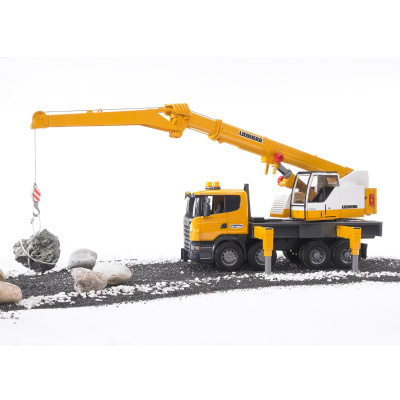 купить Автокран Bruder Scania 03-570