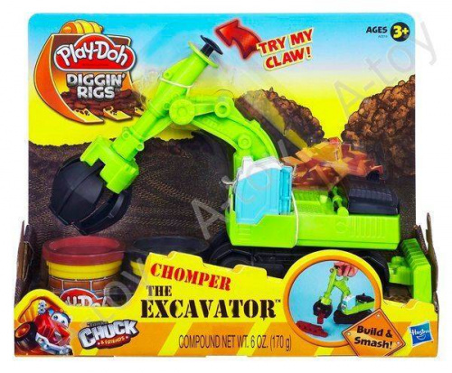 купить Play-Doh Набор Экскаватор