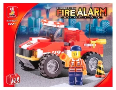купить Конструктор Джип, Sluban серия Пожарные спасатели, M38-B0217