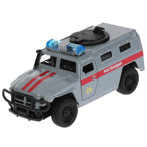 купить Машинка металлическая инерционная Технопарк, ГАЗ ТИГР РОСГВАРДИЯ,  13 см