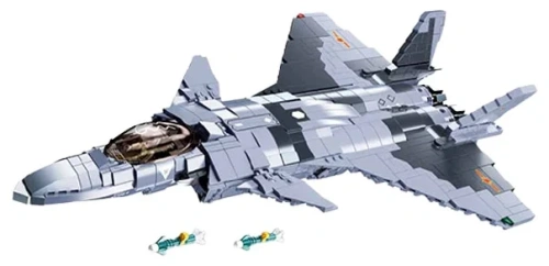 купить Конструктор Истребитель, Sluban серия Модельки, M38-B0931