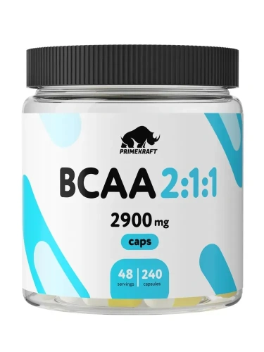 купить Аминокислоты Prime Kraft BCAA 2:1:1 2900 мг, 240 капс