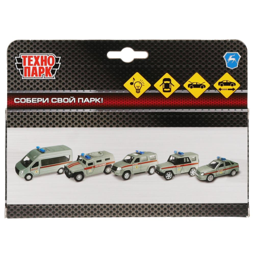 купить Машинка металлическая инерционная Технопарк, ГАЗ ТИГР РОСГВАРДИЯ,  13 см