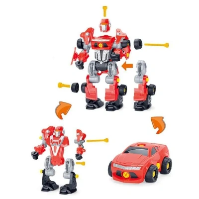 купить Конструктор-машина Воины Адромеды "Мегаробот", 3 в 1, с шуруповертом SL-4063B 1169052