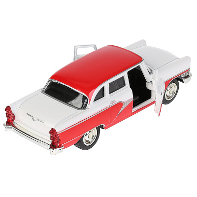 купить Технопарк, Модель металлическая ГАЗ ЧАЙКА (11,5 см, инерционная, красная), X600-H09083-R