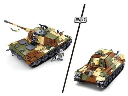 купить Конструктор Sluban Танк королевский тигр, M38-B0980