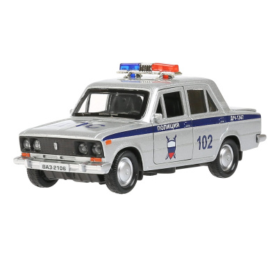 купить Машина Технопарк ВАЗ-2106 Жигули Полиция инерционная