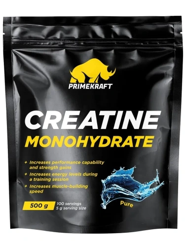 купить Креатин моногидрат Prime Kraft Creatine Monohydrate 100% (чистый), 500 гр