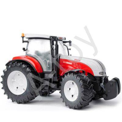 купить Bruder Трактор Steyr CVT 6230 лесной с манипулятором и прицепом с брёвнами