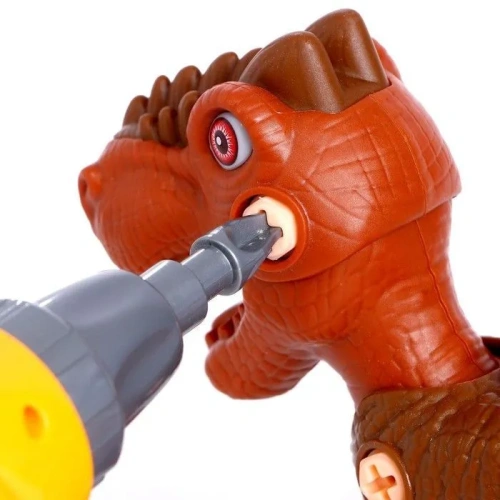 купить Конструктор винтовой "Тиранозавр", с электрическим шуруповёртом  5082374