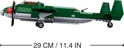 купить Советский Бомбардировщик ПЕ-2 (29 см, 311 дет) Конструктор Sluban M38-B0688