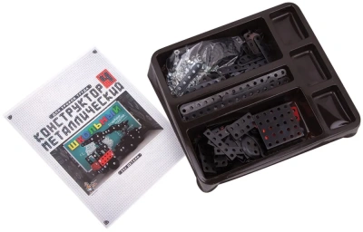 купить Десятое королевство, Конструктор металлический "Школьный", 294 элемента, №4 (для уроков труда), 0205