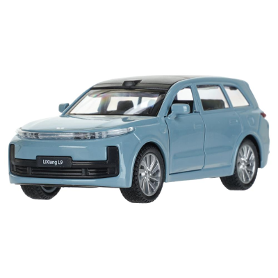купить Машинка металлическая инерционная Ii auto l9, 10,5см, голубая, Технопарк 