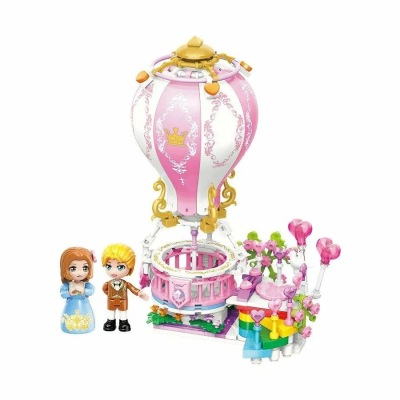 купить Конструктор Qman "Принцессы на воздушном шаре" (250 дет.)