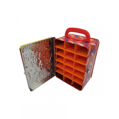 купить Кейс Hot Wheels для хранения 18 машин портативный Светло-красный HWCC2