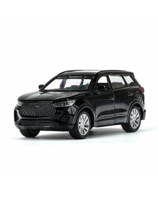 купить Машинка металлическая инерционная Chery Tiggo 7 pro, 10,5 см, черная, Технопарк