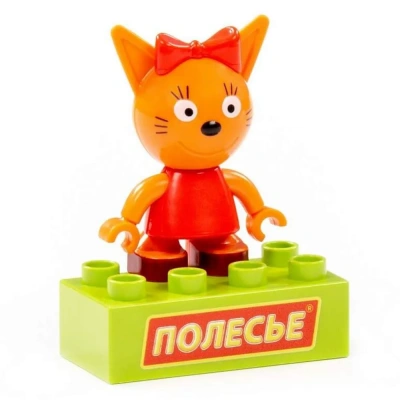 купить Конструктор "Макси" - "Три кота. Карамелька" Полесье , 2 элемента в блистере 28734