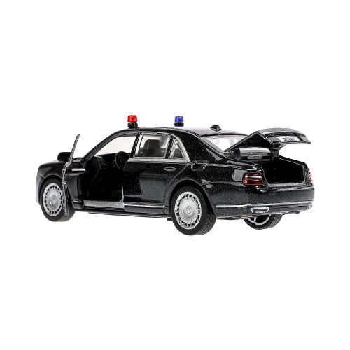 купить Машина металлическая инерционная Технопарк  АУРУС СЕНАТ (13,5 см, свет-звук)  черная