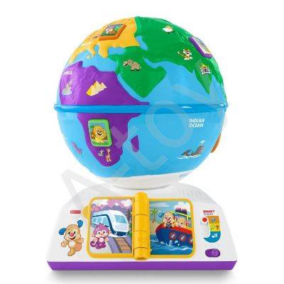 купить Обучающий глобус, Fisher Price (со звуком)