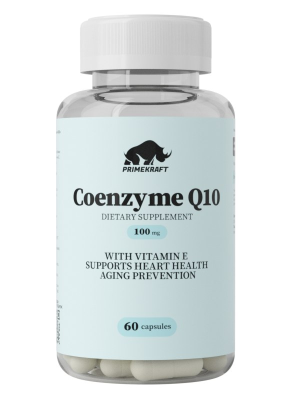 купить Биологически активная добавка (БАД) к пище "Коэнзим Q10" (Coenzyme Q10), банка 60 капсул