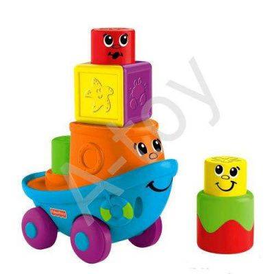 купить Кубики-блоки Веселая поездка Fisher-Price
