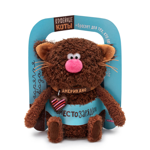 купить Мягкая игрушка Budi Basa  Кот Американо Коллекция "Валентинки"