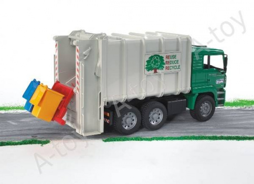 купить Мусоровоз MAN (подходит модуль со звуком и светом "H")