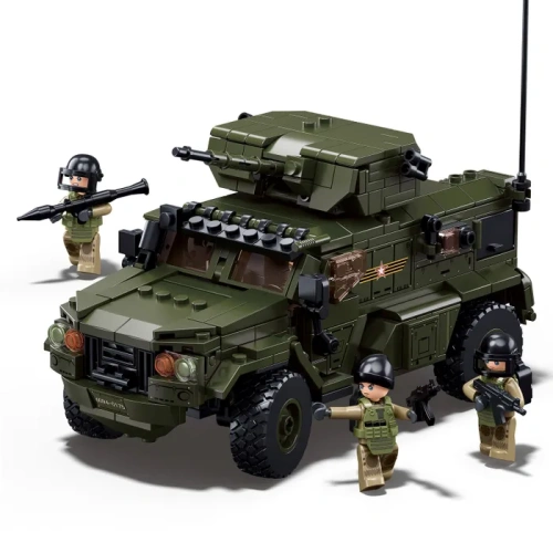 купить Конструктор Sluban "Российский бронеавтомобиль" (519 дет.)