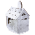 купить Картонный игровой развивающий Домик-раскраска "Для маленькой принцессы", 130 см, BRAUBERG KIDS