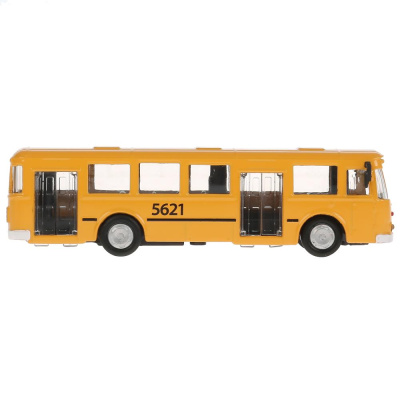 купить Технопарк Автобус Металлический жёлтый, 15 см, SB-16-57WB