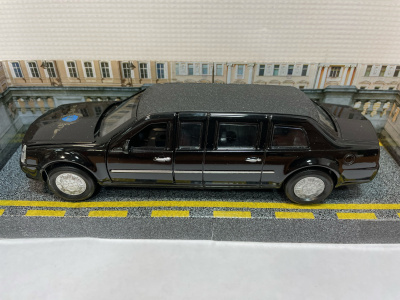 купить Технопарк Лимузин, металлическая модель (чёрный, свет-звук, 18 см), LIMO80208-18SL-MIX-b