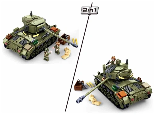купить Конструктор SlubanТанк 742детали M38-B0860