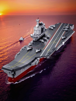 купить Конструктор Sluban "Авианосец" (584 дет.) M38-B1210