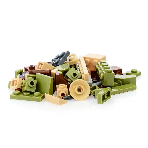 купить Sluban, Конструктор - Танк с фигурками, 524 дет, M38-B0858