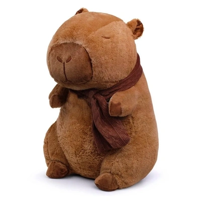 купить Мягкая игрушка  Капибара с пледом 40 см. 