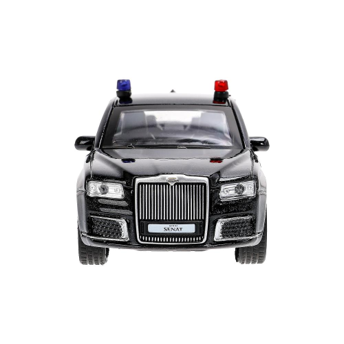 купить Машина металлическая инерционная Технопарк  АУРУС СЕНАТ (13,5 см, свет-звук)  черная