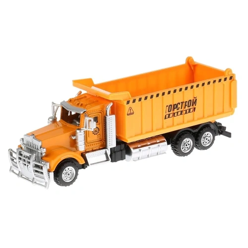 купить Машинка металлическая Технопарк Самосвал, 14 см, желтый