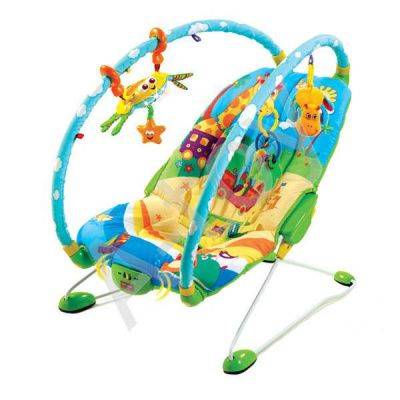 купить Баунсер  (вибрирующее кресло с дугами) TINY Love