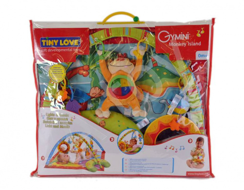купить Развивающий коврик "Остров поющей обезьянки", TINY Love