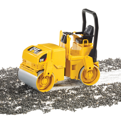 купить Каток CAT двухвальцовый, Bruder 02-433