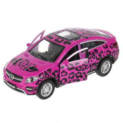 купить Машинка металлическая инерционная Технопарк MB gle Coupe для девочек 12 см.