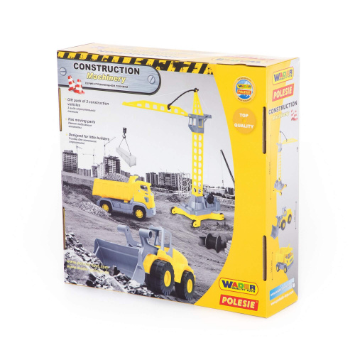 купить Полесье, Набор строительной техники "Агат", 57150