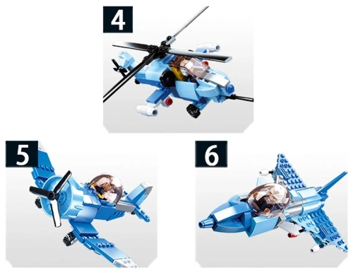 купить Конструктор Sluban, Военный боевой истребитель, M38-B0665