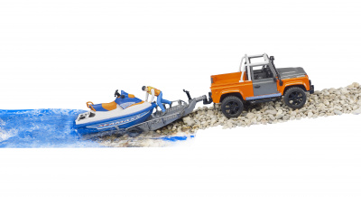 купить Land Rover Defender с водным мотоциклом 02-599