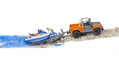 купить Land Rover Defender с водным мотоциклом 02-599