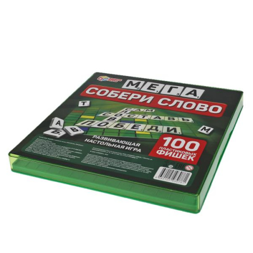 купить Умные игры. Словодел пластиковый. Фишки пластиковые.